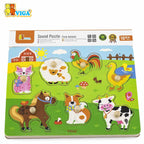 viga Sound Puzzle - Farm Animals