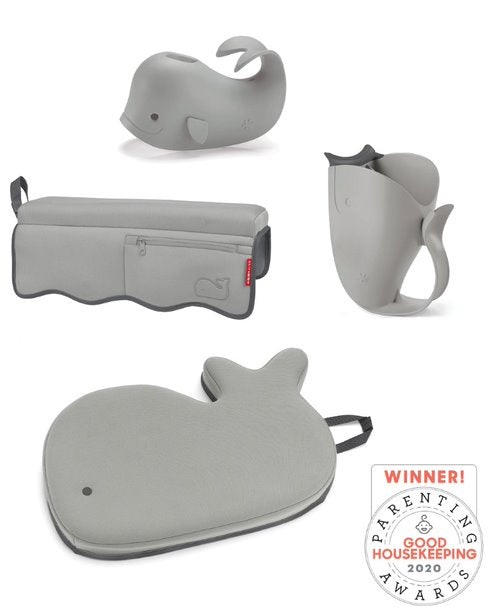 SKIP HOP - MOBY BATHTIME ESSENTIALS  - GREY