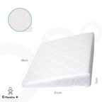 Moon Universal Crib Wedge - white