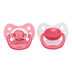 dr browns Ortho CLASSIC SHIELD Pacifier - Stage 1 * 0-6M - Pink, 2-Pack