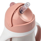 Beaba Stainless Steel Straw Cup Old Pink