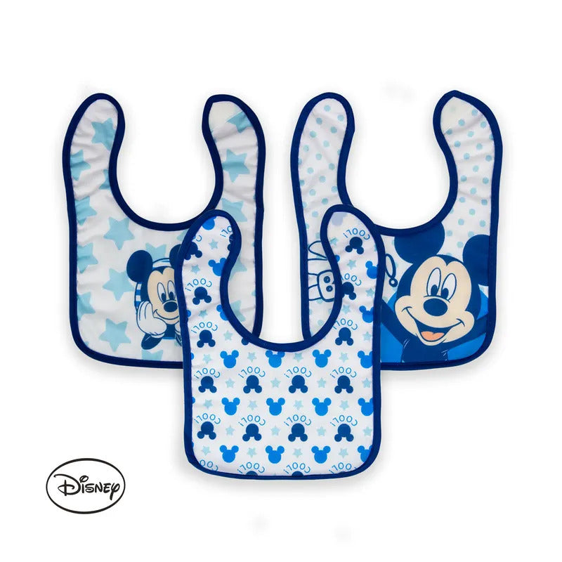 Disney Mickey 3 pack Bibs Infants