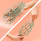 Haakaa Silicone Pineapple Nibble Tray - Pea Green