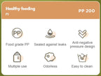 Phanpy Breast Milk Storage Bottles 3pcs-200mL