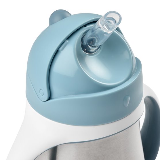 Beaba Stainless Steel Straw Cup Windy Blue