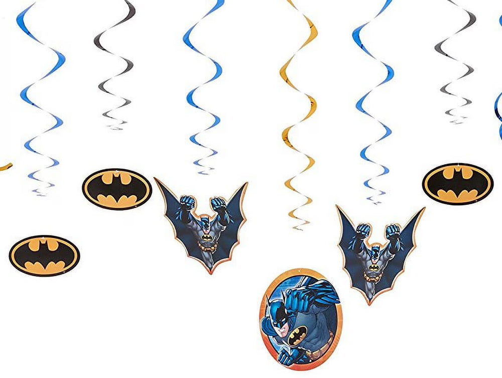 BATMAN SWIRL DECORATION PACK