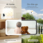 Arenti 2MP/1080P Wi-Fi Video Baby Monitor Kit with LCD Screen