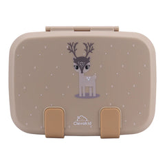 Clevakid Explorer Lunch Box Dark Brown  Toffee 800ML \27 OZ - ClevaWhity Friend