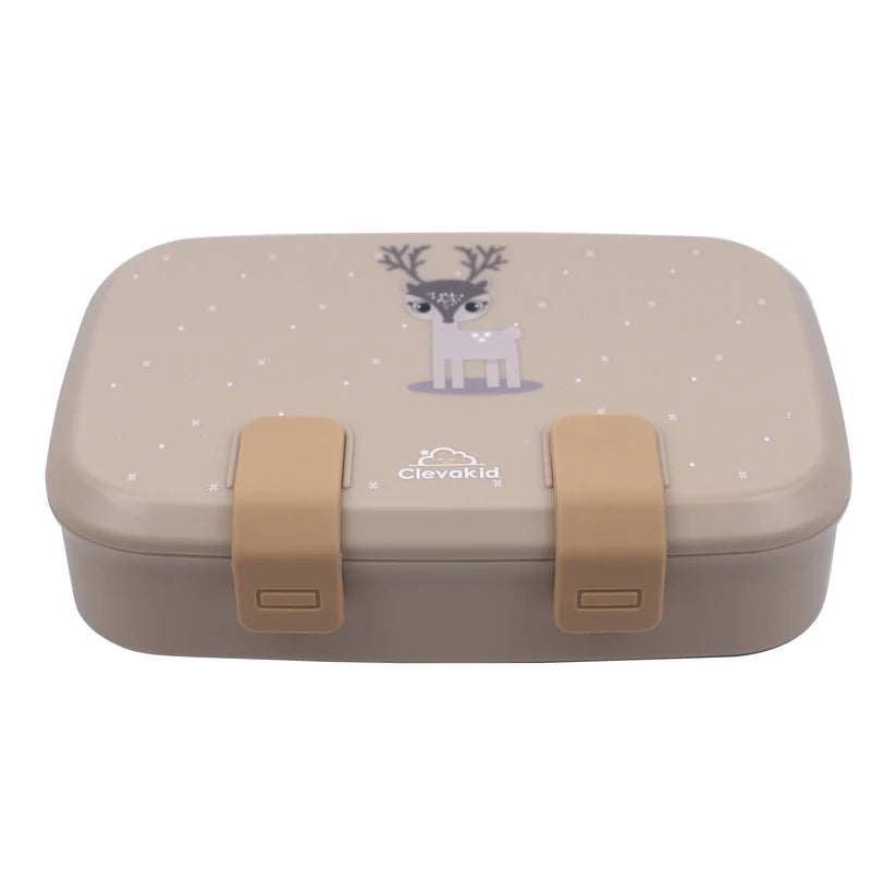 Clevakid Explorer Lunch Box Dark Brown  Toffee 800ML \27 OZ - ClevaWhity Friend