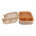 Clevakid Explorer Lunch Box Dark Brown  Toffee 800ML \27 OZ - ClevaWhity Friend