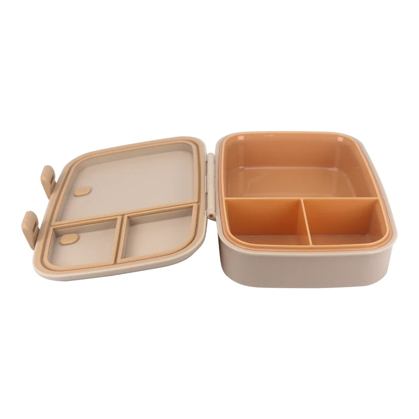 Clevakid Explorer Lunch Box Dark Brown  Toffee 800ML \27 OZ - ClevaWhity Friend