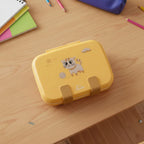 Clevakid Explorer Lunch Box Orange Light 800ML \27 OZ - ClevaMeow Friend