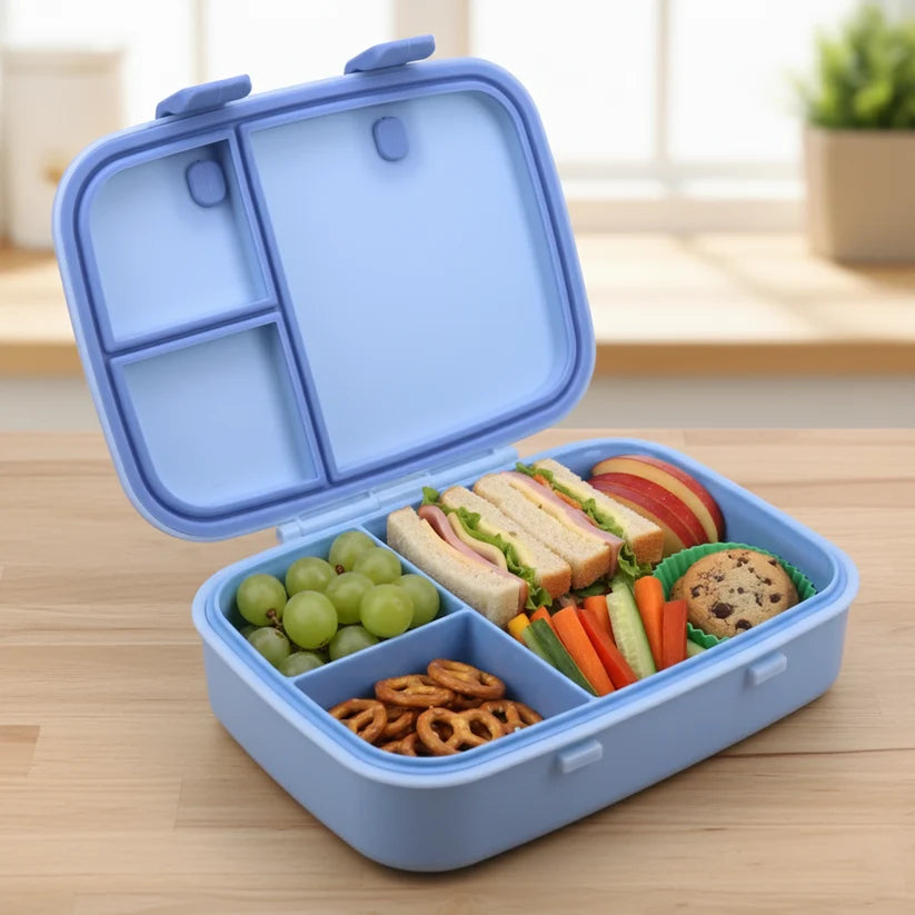 Clevakid Explorer Lunch Box Blue Ice 800ML \27 OZ