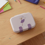 Clevakid Explorer Lunch Box Purple Light Powder 800ML \27 OZ - Clevapirouette Friend