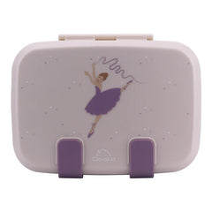 Clevakid Explorer Lunch Box Purple Light Powder 800ML \27 OZ - Clevapirouette Friend