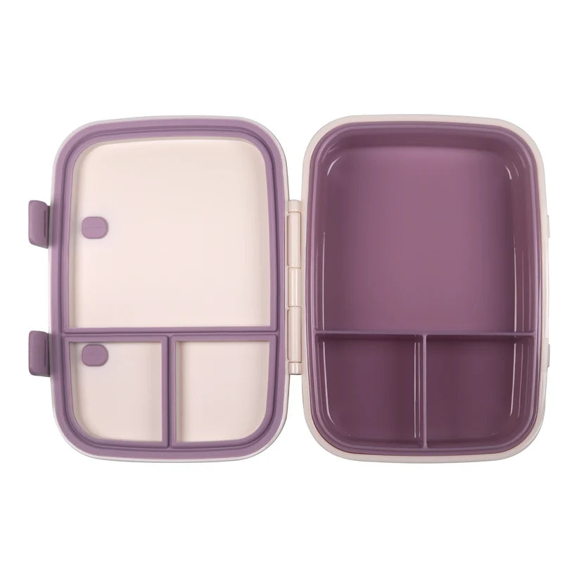 Clevakid Explorer Lunch Box Purple Light Powder 800ML \27 OZ - Clevapirouette Friend