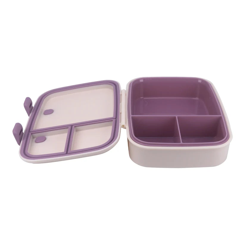 Clevakid Explorer Lunch Box Purple Light Powder 800ML \27 OZ - Clevapirouette Friend