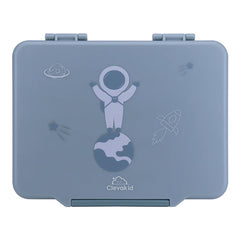 Clevakid Maxi Lunch Box Baby Blue 1520ML\50 OZ - ClevaAstroo Friend