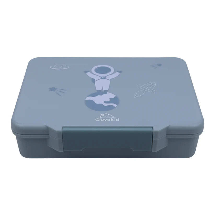 Clevakid Maxi Lunch Box Baby Blue 1520ML\50 OZ - ClevaAstroo Friend