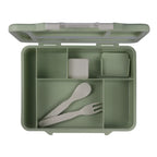 Clevakid Maxi Lunch Box Green  Olive 1520ML\50 OZ - ClevaBuckett Friend