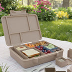 Clevakid Maxi Lunch Box Brown Dark Toffeh 1520ML\50 OZ