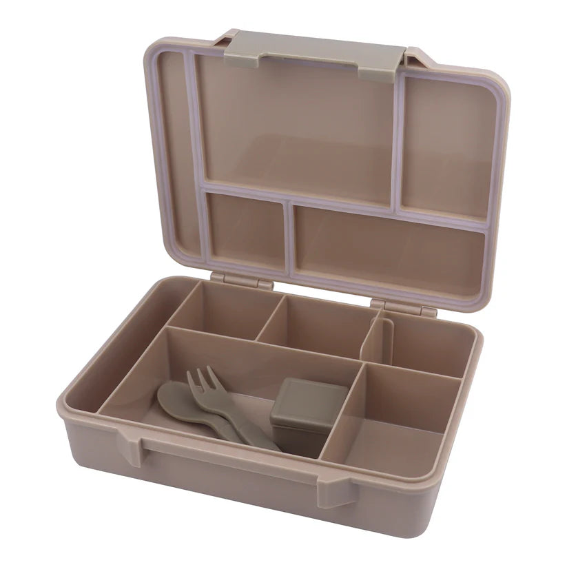 Clevakid Maxi Lunch Box Brown Dark Toffeh 1520ML\50 OZ