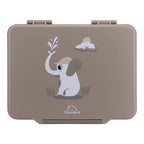 Clevakid Maxi Lunch Box Brown Dark Toffeh 1520ML\50 OZ - ClevaElphaa Friend