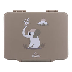 Clevakid Maxi Lunch Box Brown Dark Toffeh 1520ML\50 OZ - ClevaElphaa Friend