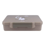 Clevakid Maxi Lunch Box Brown Dark Toffeh 1520ML\50 OZ - ClevaElphaa Friend