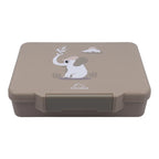 Clevakid Maxi Lunch Box Brown Dark Toffeh 1520ML\50 OZ - ClevaElphaa Friend
