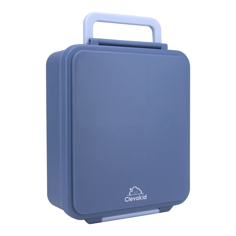 Clevakid Mega Lunch Box Blue Turquoise 1600ML\54 OZ