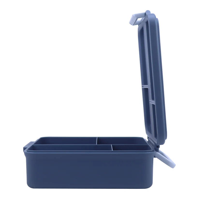 Clevakid Mega Lunch Box Blue Turquoise 1600ML\54 OZ