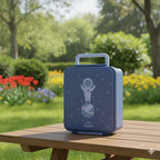 Clevakid Mega Lunch Box Blue Turquoise 1600ML\54 OZ- ClevaAstroo Friend