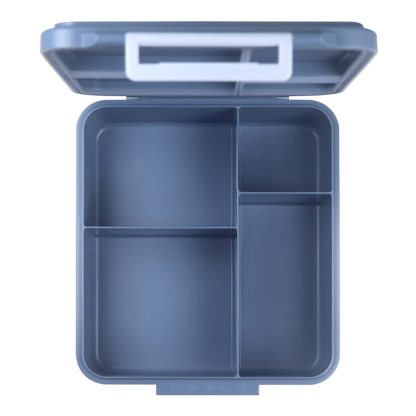 Clevakid Mega Lunch Box Blue Turquoise 1600ML\54 OZ- ClevaAstroo Friend
