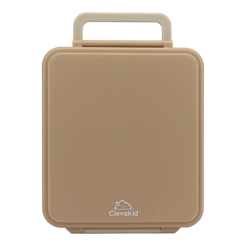 Clevakid Mega Lunch Box Brown Latte 1600ML\54 OZ