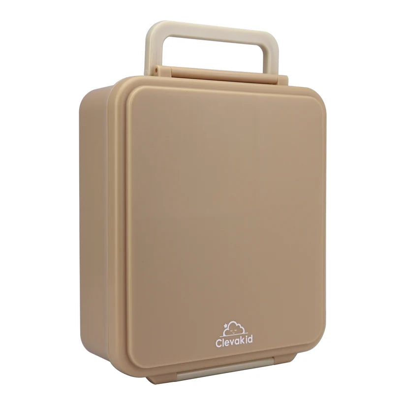 Clevakid Mega Lunch Box Brown Latte 1600ML\54 OZ