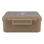 Clevakid Mega Lunch Box Brown Latte 1600ML\54 OZ- ClevaNeckee Friend