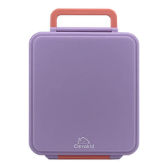 Clevakid Mega Lunch Box Purple Light 1600ML\54 OZ