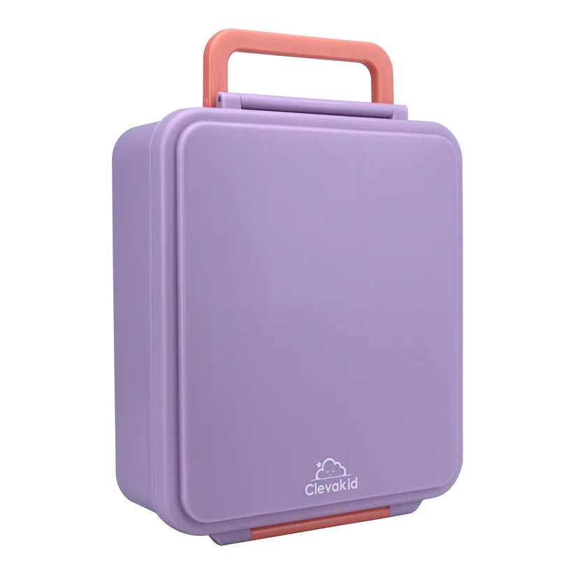 Clevakid Mega Lunch Box Purple Light 1600ML\54 OZ