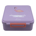Clevakid Mega Lunch Box Purple Light 1600ML\54 OZ- ClevaMingoo Friend