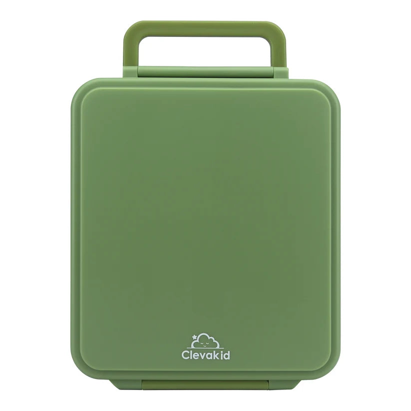 Clevakid Mega Lunch Box Green Leaves 1600ML\54 OZ