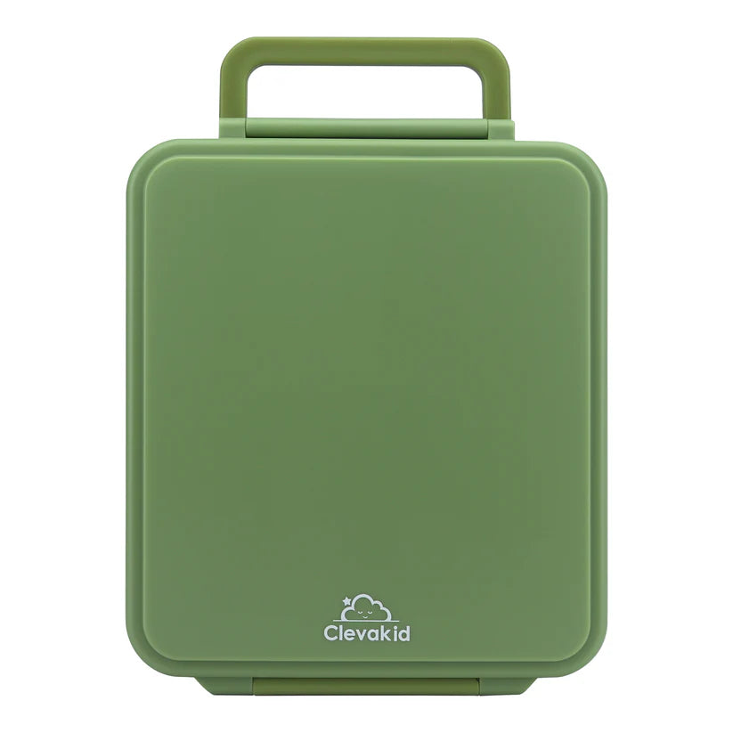 Clevakid Mega Lunch Box Green Leaves 1600ML\54 OZ