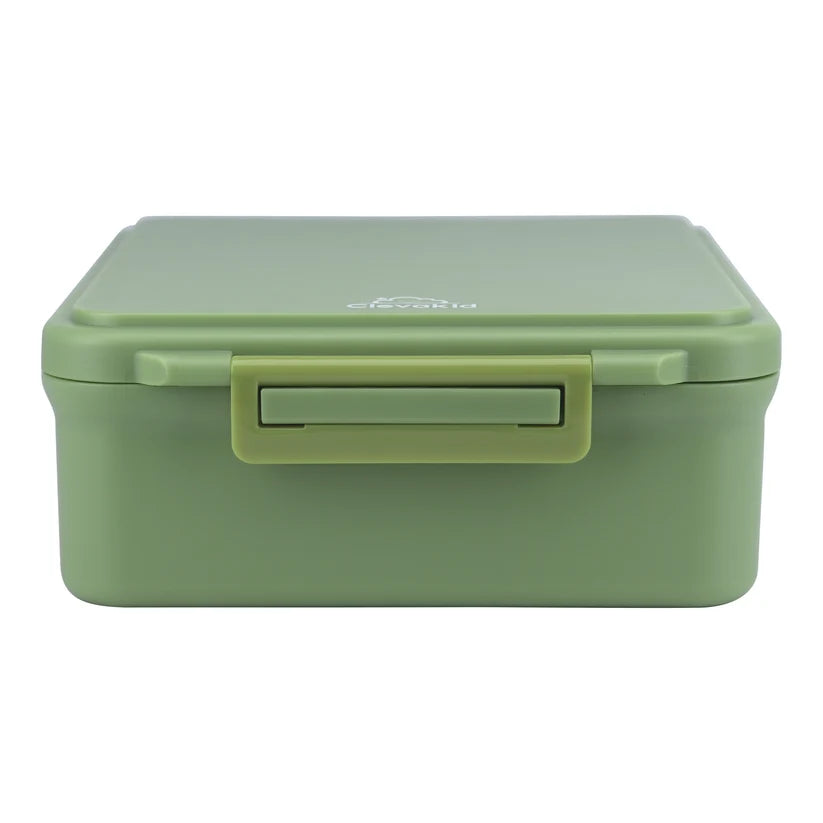 Clevakid Mega Lunch Box Green Leaves 1600ML\54 OZ