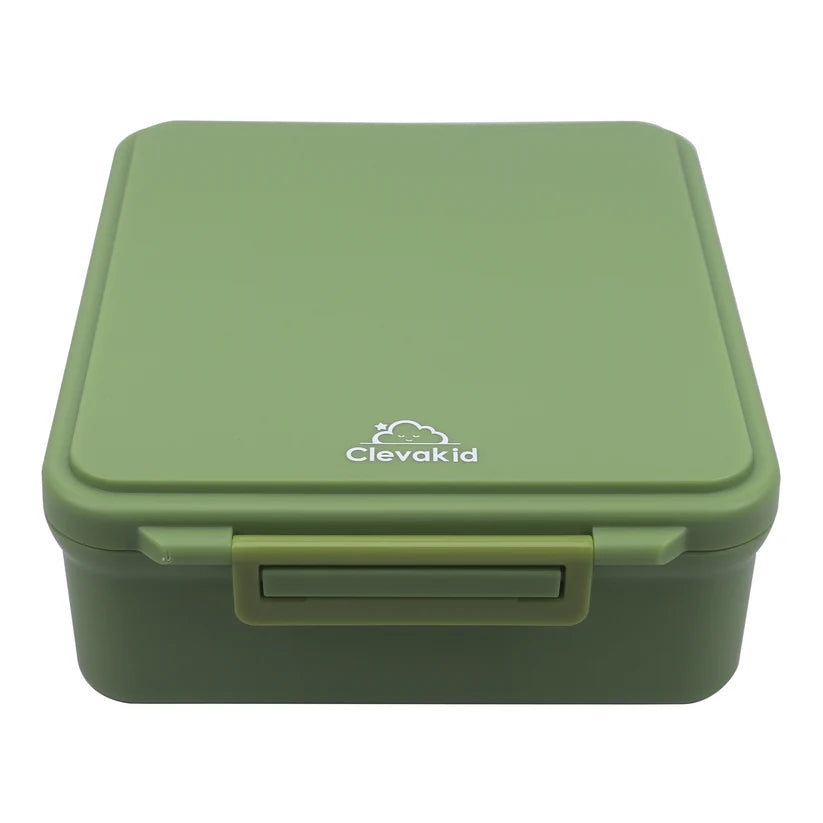 Clevakid Mega Lunch Box Green Leaves 1600ML\54 OZ