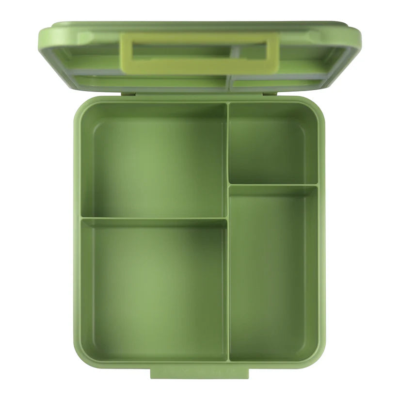 Clevakid Mega Lunch Box Green Leaves 1600ML\54 OZ
