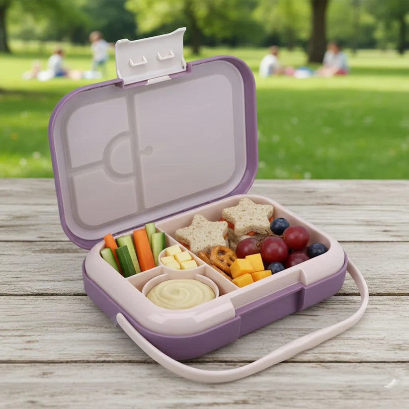 Clevakid Midi  Lunch Box Purple Dark Powder 900ML \30 OZ