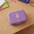 Clevakid Midi  Lunch Box Purple Dark Powder 900ML \30 OZ - Clevapirouette Friend