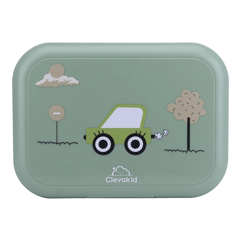 Clevakid Midi Lunch Box Green Olive 900ML \30 OZ
