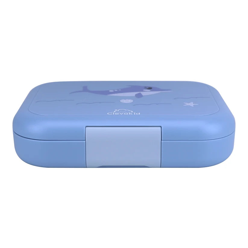 Clevakid Midi  Lunch Box Blue Dark Ice 900ML \30 OZ - ClevaFin Friend