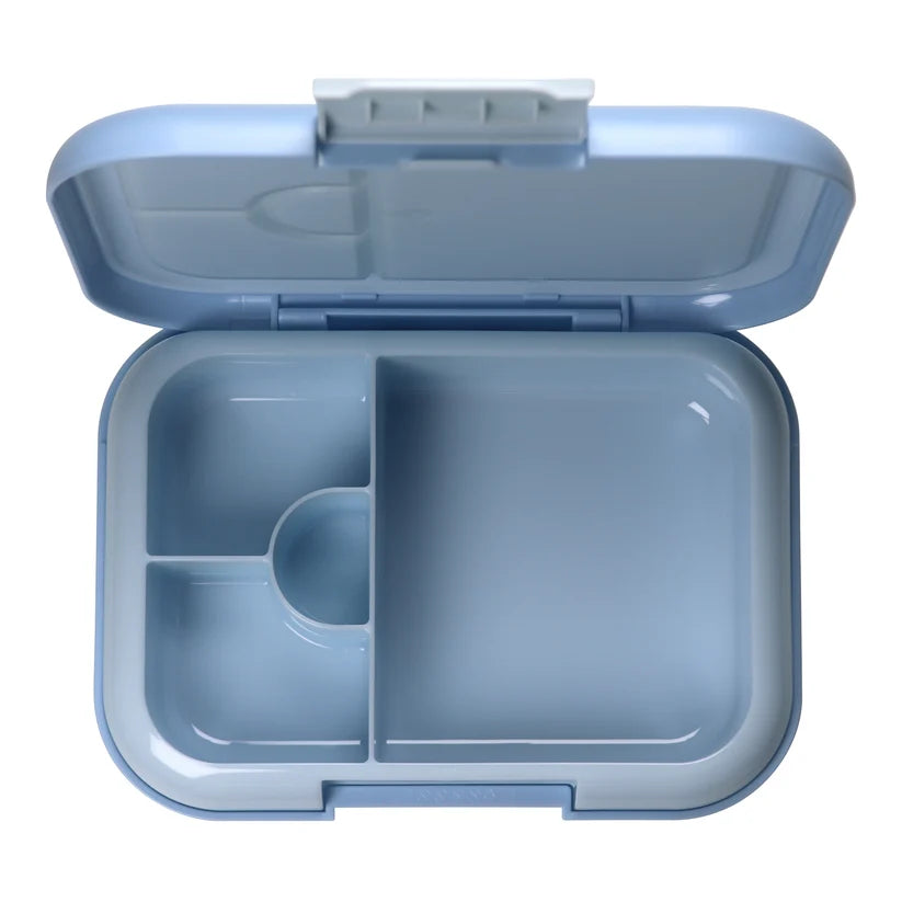 Clevakid Midi  Lunch Box Blue Dark Ice 900ML \30 OZ - ClevaFin Friend